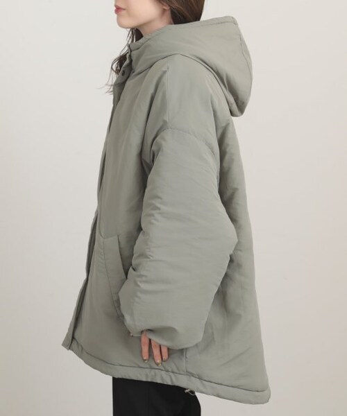 RAY CASSIN（レイカズン）の「【1600ポイント】モンスターパーカー（ジャケット/アウター・レディース・クロ(送料無料)/カーキ(送料無料)/キナリ(送料無料)・FREE）」の9枚目の写真