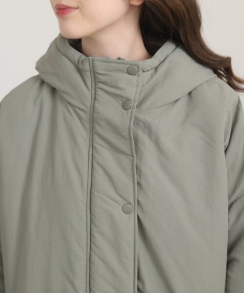 RAY CASSIN（レイカズン）の「【1600ポイント】モンスターパーカー（ジャケット/アウター・レディース・クロ(送料無料)/カーキ(送料無料)/キナリ(送料無料)・FREE）」の11枚目の写真