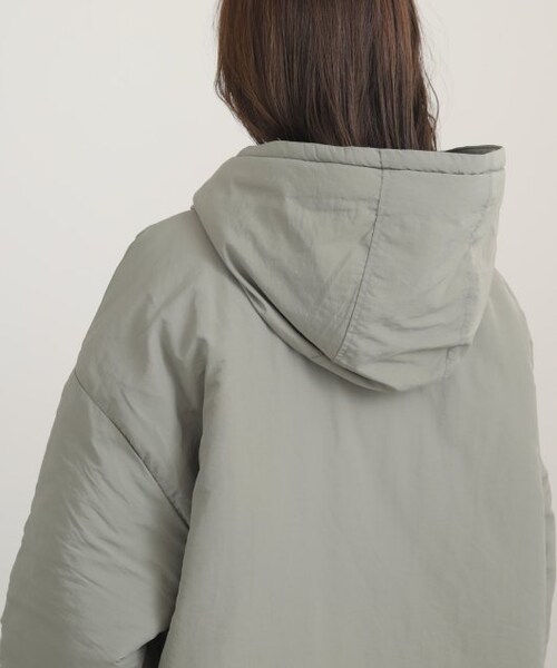 RAY CASSIN（レイカズン）の「【1600ポイント】モンスターパーカー（ジャケット/アウター・レディース・クロ(送料無料)/カーキ(送料無料)/キナリ(送料無料)・FREE）」の13枚目の写真