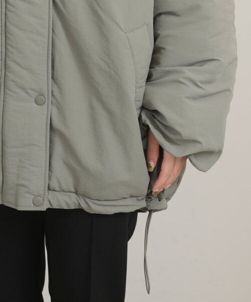 RAY CASSIN（レイカズン）の「【1600ポイント】モンスターパーカー（ジャケット/アウター・レディース・クロ(送料無料)/カーキ(送料無料)/キナリ(送料無料)・FREE）」の15枚目の写真