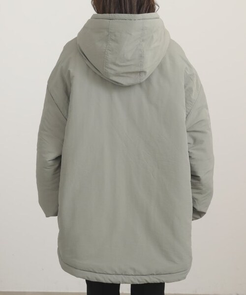 RAY CASSIN（レイカズン）の「【1600ポイント】モンスターパーカー（ジャケット/アウター・レディース・クロ(送料無料)/カーキ(送料無料)/キナリ(送料無料)・FREE）」の10枚目の写真