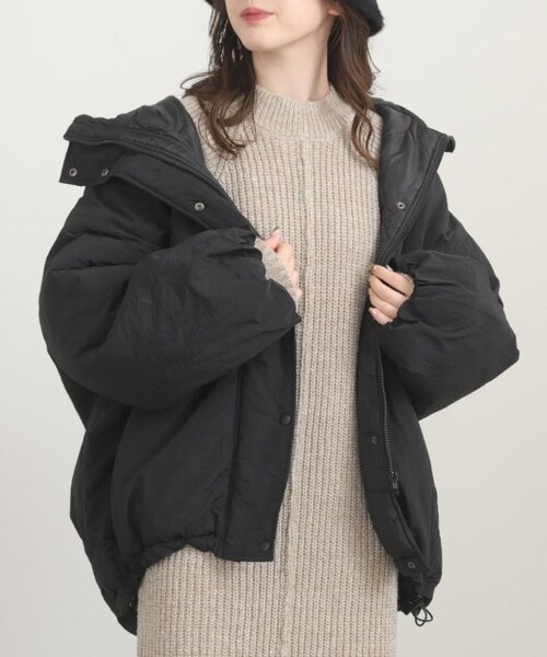 RAY CASSIN（レイカズン）の「【1600ポイント】モンスターパーカー（ジャケット/アウター・レディース・クロ(送料無料)/カーキ(送料無料)/キナリ(送料無料)・FREE）」の20枚目の写真