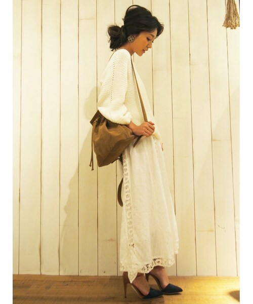 Ungrid(アングリッド)の「《ViVi 4月号 宮城舞さん着用アイテム 》≪Sweet 2月号掲載≫【Casual】スウェードリュック(バッグ・レディース・グレー/ブラウン/キャメル・F)」の4枚目の写真