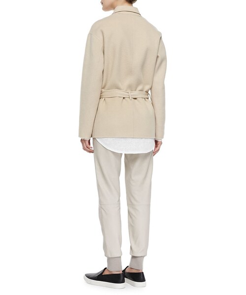 VINCE（ヴィンス）の「Vince Silk/Linen Combo Blouse（シャツ/ブラウス・レディース・OFF WHITE・X-SMALL/MEDIUM/SMALL/LARGE）」の2枚目の写真