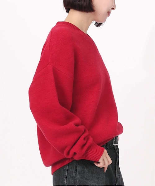 AP STUDIO（エーピーストゥディオ）の「《予約》wool Vneck Pullover