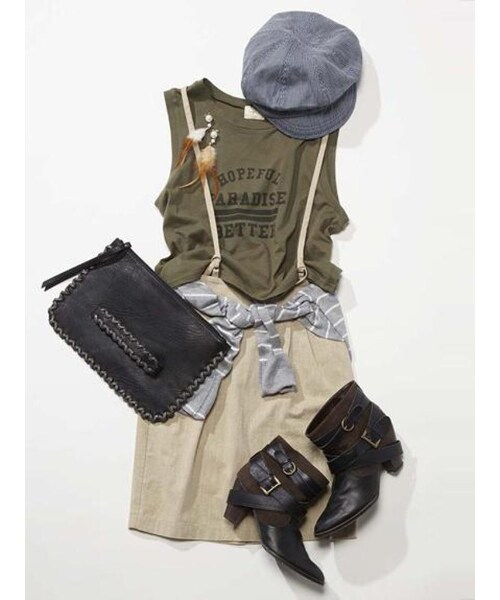 Ungrid（アングリッド）の「編み込みクラッチBAG（バッグ・レディース・ブラック/ネイビー/ブラウン・F）」の4枚目の写真