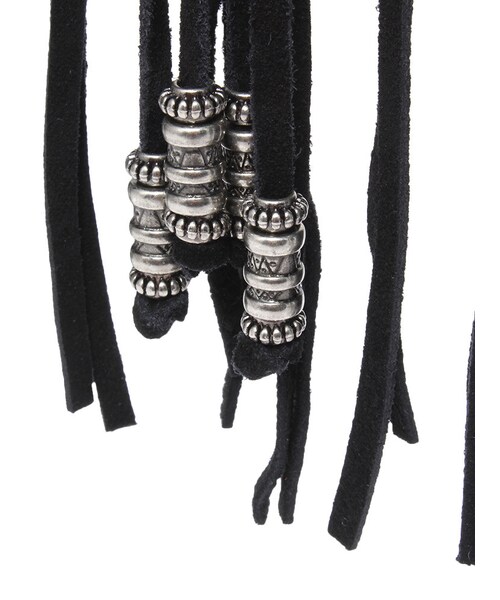 Ungrid（アングリッド）の「【Casual】リアルレザータッセルショルダー（バッグ・レディース・ブラック/ブラウン・F）」の9枚目の写真