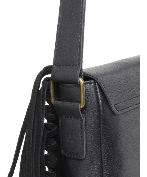 Ungrid（アングリッド）の「【Casual】リアルレザータッセルショルダー（バッグ・レディース・ブラック/ブラウン・F）」の11枚目の写真