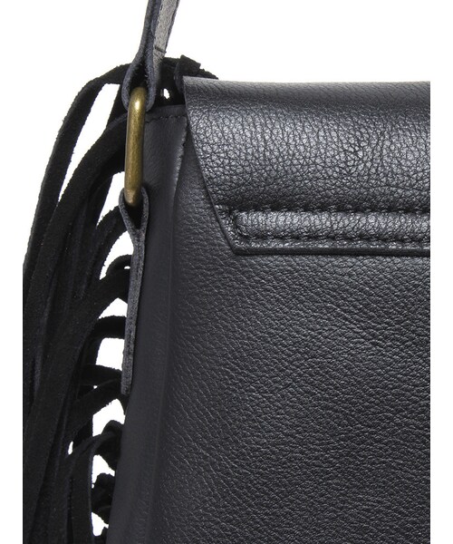 Ungrid（アングリッド）の「【Casual】リアルレザータッセルショルダー（バッグ・レディース・ブラック/ブラウン・F）」の10枚目の写真