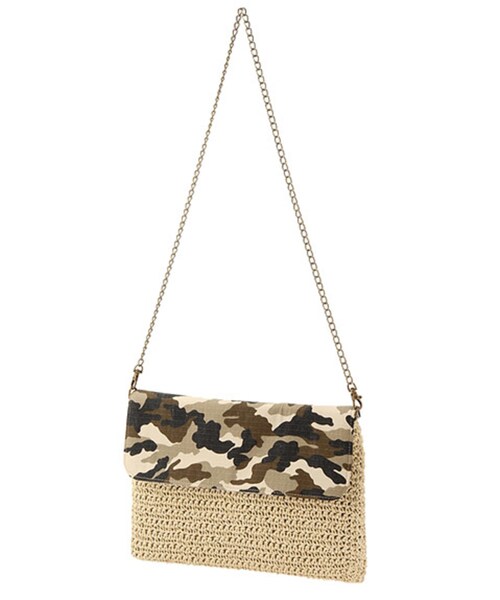 Ungrid（アングリッド）の「カモフラクラッチBAG（バッグ・レディース・ミックス・F）」の6枚目の写真