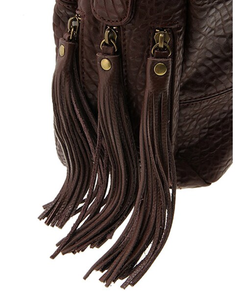 Ungrid（アングリッド）の「タッセルショルダーBAG（バッグ・レディース・ブラウン/キャメル・F）」の7枚目の写真