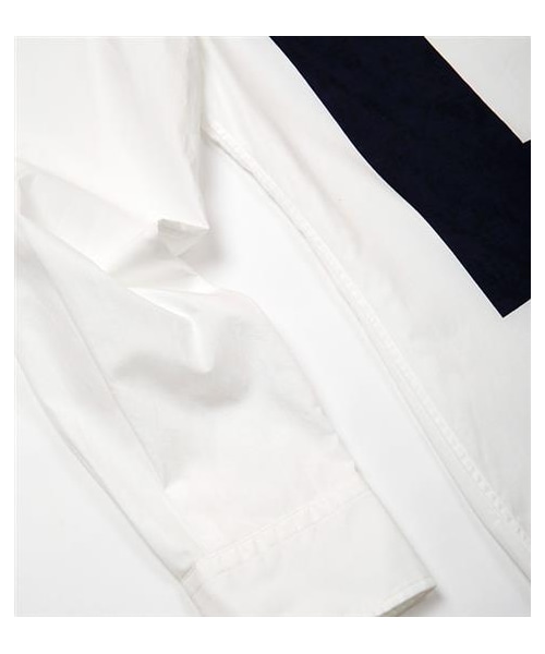 BLUE BLUE JAPAN（ブルーブルージャパン）の「藍染井字拓印精梳襯衫（その他・メンズ・白・S/M）」の5枚目の写真