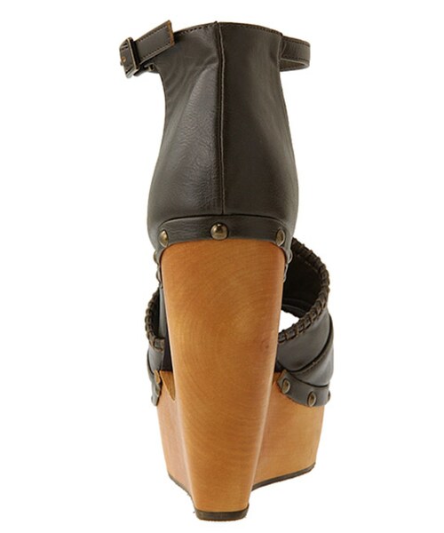 Ungrid（アングリッド）の「変形ウェッジサンダル（シューズ・レディース・レッド/ブラウン/カーキ・L/S/M）」の7枚目の写真