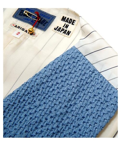 BLUE BLUE JAPAN(ブルーブルージャパン)の「水洗藍緹花西裝背心(その他・メンズ・藍・S/M)」の3枚目の写真