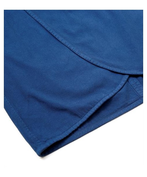 BLUE BLUE JAPAN(ブルーブルージャパン)の「藍染斜開披風式外套(その他・メンズ・藍・UN)」の4枚目の写真