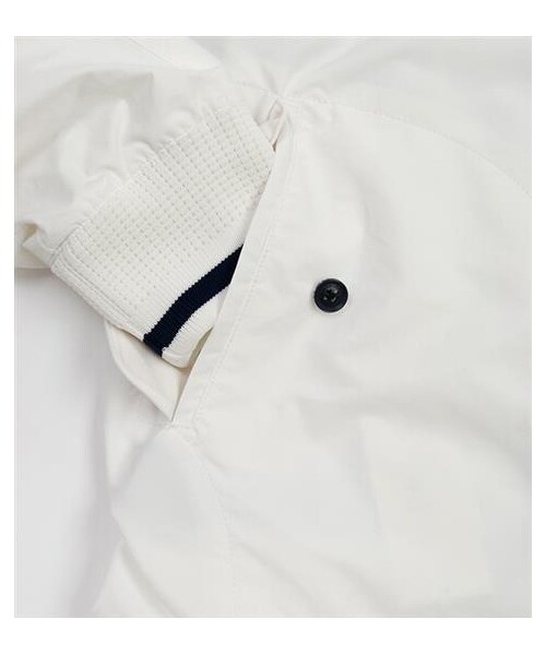 nanamica(ナナミカ)の「立領甲板作業外套(その他・メンズ・白/藍・S)」の4枚目の写真