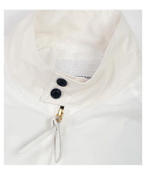 nanamica(ナナミカ)の「立領甲板作業外套(その他・メンズ・白/藍・S)」の2枚目の写真