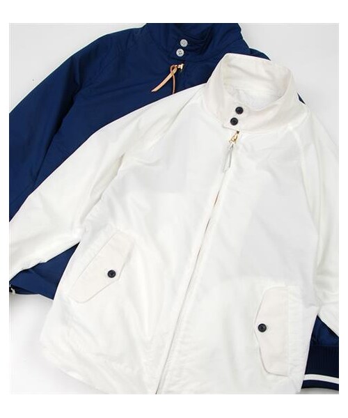 nanamica(ナナミカ)の「立領甲板作業外套(その他・メンズ・白/藍・S)」の7枚目の写真