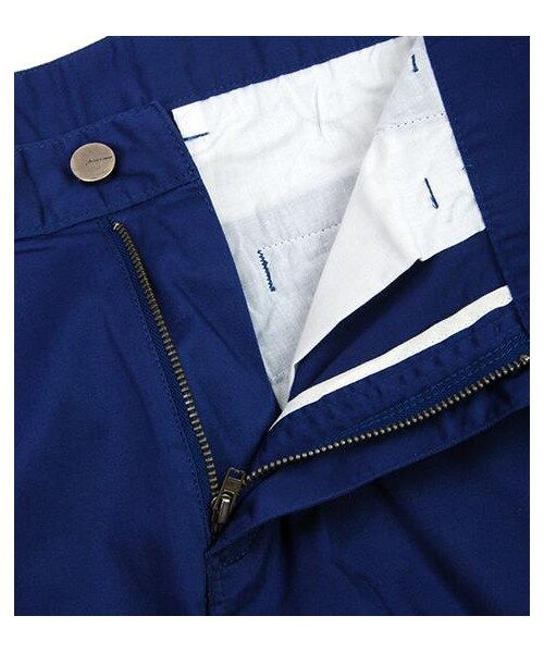 plain-me(プレインミー)の「斜紋多色拉鍊縮口長褲(パンツ・メンズ・白/黑/藍・S/M/L)」の11枚目の写真