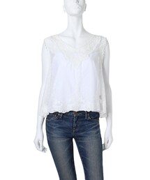Ungrid | 【Lady Like】シースルーノースリトップス(トップス)