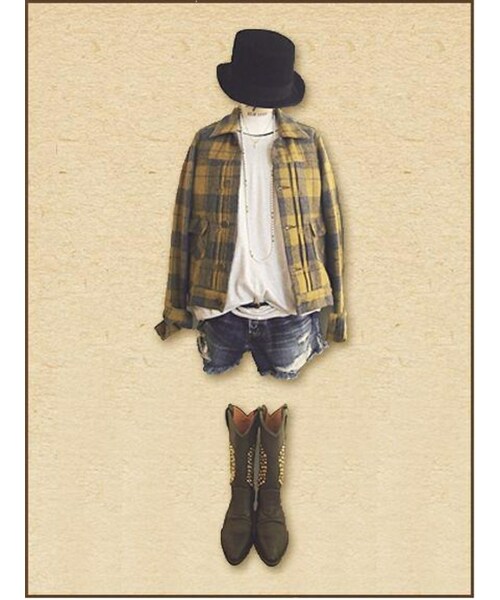 Ungrid（アングリッド）の「ヴィンテージチェックジャケット（）」 - WEAR