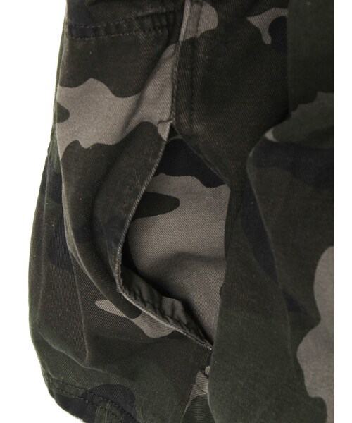 Ungrid（アングリッド）の「《sweet10月号掲載》【Men’s Like】ドロップショルダーミリタリージャケット（ジャケット/アウター・レディース・カーキ/ミックス・S/M）」の14枚目の写真