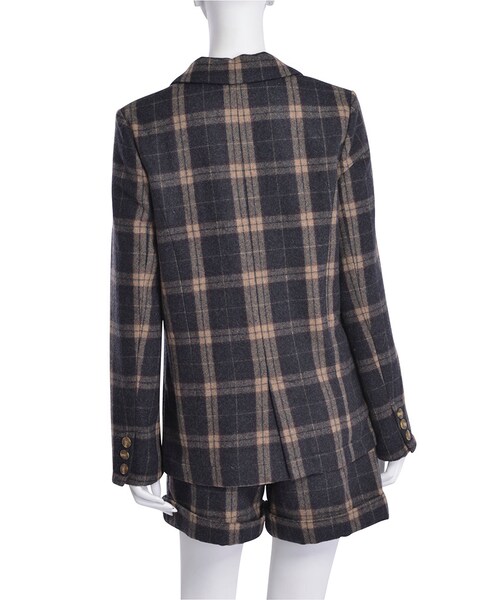 Ungrid（アングリッド）の「【Casual】ウールチェックジャケット 