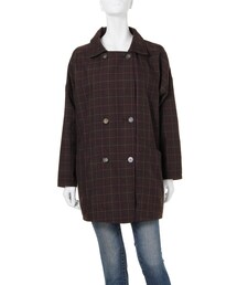 Ungrid | 【Casual】チェックドルマンコート(ジャケット/アウター)