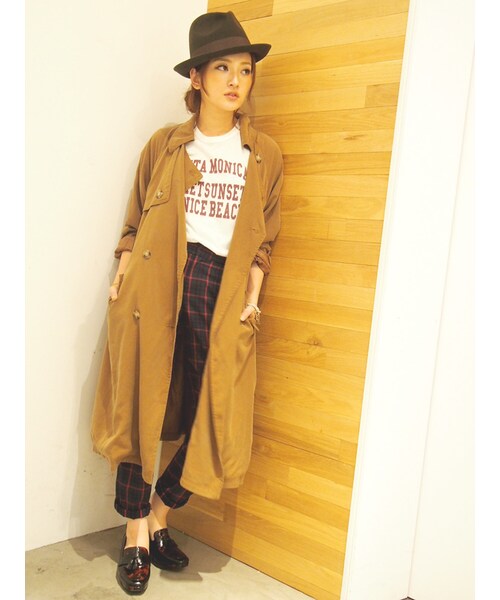 Ungrid(アングリッド)の「【Lady Like】テンセルトレンチコート(ジャケット/アウター・レディース・ブラウン/ベージュ/カーキ・S/M)」の10枚目の写真