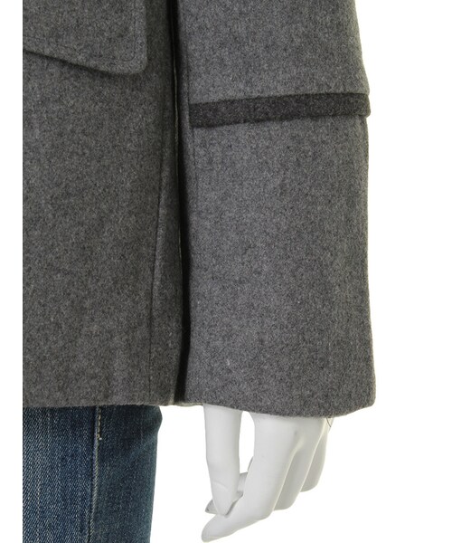 Ungrid（アングリッド）の「【Casual】ダブルブレストコート（ジャケット/アウター・レディース・グレー/ネイビー・S/M）」の8枚目の写真