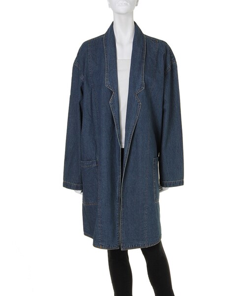 Ungrid(アングリッド)の「《sweet10月号掲載》【Casual】デニムロングガウン(ジャケット/アウター・レディース・インディゴ・F)」の14枚目の写真