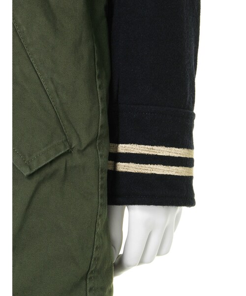 Ungrid(アングリッド)の「《andGIRL/中村アンサン着用・sweet/紗栄子サン着用》【Casual】MIXミリタリーコート(ジャケット/アウター・レディース・カーキ・S/M)」の12枚目の写真
