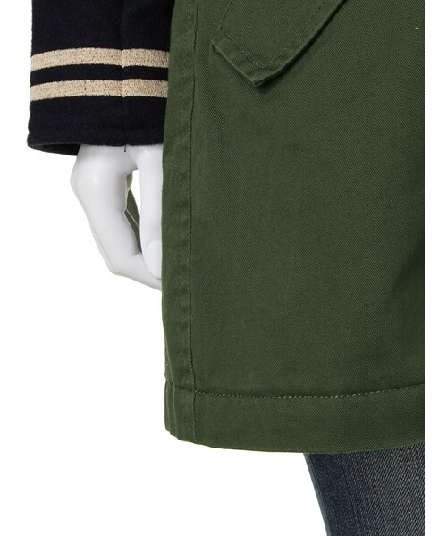 Ungrid(アングリッド)の「《andGIRL/中村アンサン着用・sweet/紗栄子サン着用》【Casual】MIXミリタリーコート(ジャケット/アウター・レディース・カーキ・S/M)」の13枚目の写真