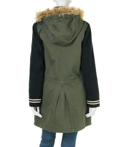 Ungrid(アングリッド)の「《andGIRL/中村アンサン着用・sweet/紗栄子サン着用》【Casual】MIXミリタリーコート(ジャケット/アウター・レディース・カーキ・S/M)」の9枚目の写真