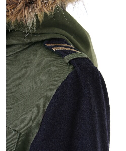 Ungrid(アングリッド)の「《andGIRL/中村アンサン着用・sweet/紗栄子サン着用》【Casual】MIXミリタリーコート(ジャケット/アウター・レディース・カーキ・S/M)」の14枚目の写真