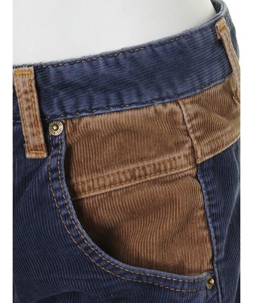 Ungrid（アングリッド）の「【Men’s Like】コーデュロイサルエルパンツ（パンツ・レディース・ブルー/カーキ・S/M）」の8枚目の写真