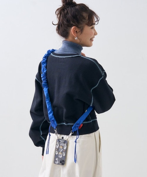 訳ありトポロジーBungee Strapバンジーストラップ ブルー Bungee Wrist Strap / Future Blue Satin【ストラップ単体