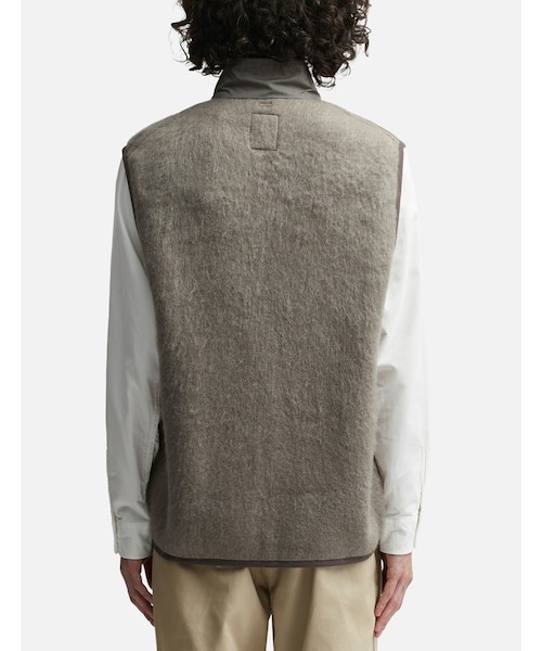 nanamica（ナナミカ）の「Zip Up Mohair Vest（）」 - WEAR