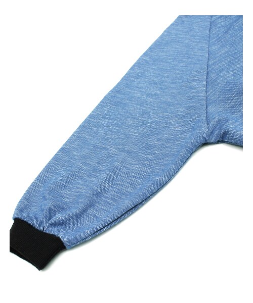 ANAP（アナップ）の「デニム風ドルマンショートブルゾン（ジャケット／ブルゾン・レディース・ブルー・onesize）」の8枚目の写真