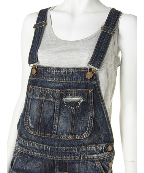 Ungrid（アングリッド）の「ヴィンテージサルエルサロペット（オールインワン・サロペット・レディース・ブルー/インディゴ・M/S）」の7枚目の写真