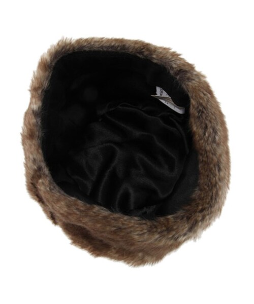 Ungrid（アングリッド）の「ロシアン帽（帽子・レディース・ブラウン・F）」の4枚目の写真