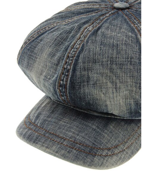 Ungrid（アングリッド）の「デニムキャスケット（帽子・レディース・ブルー・F）」の3枚目の写真