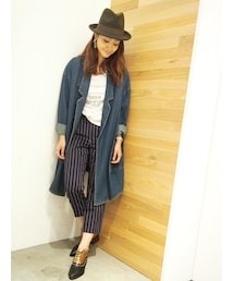 Ungrid | 《sweet/andGIRL10月号掲載》【Men’s Like】ガラスコンビポインテッドシューズ(シューズ)