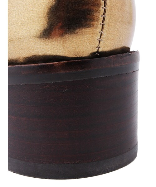 Ungrid（アングリッド）の「《sweet/andGIRL10月号掲載》【Men’s Like】ガラスコンビポインテッドシューズ（シューズ・レディース・ゴールド・S/M/L）」の9枚目の写真