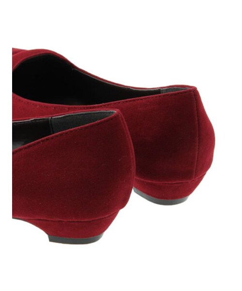 Ungrid（アングリッド）の「ポインテッドフラットシューズ（シューズ・レディース・レッド/グリーン/キャメル・L/M/S）」の8枚目の写真