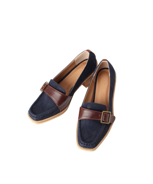 Ungrid（アングリッド）の「【Casual】チェーンコンビローファー（シューズ・レディース・ネイビー/ブラウン/ベージュ・S/M/F）」の8枚目の写真