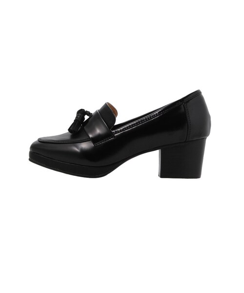 Ungrid（アングリッド）の「《sweet10月号掲載》 【Casual】レザーコンビローファー（シューズ・レディース・ブラック/ブラウン・S(22.5cm)/M(23.5cm)/L(24.5cm)）」の9枚目の写真