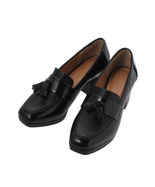 Ungrid（アングリッド）の「《sweet10月号掲載》 【Casual】レザーコンビローファー（シューズ・レディース・ブラック/ブラウン・S(22.5cm)/M(23.5cm)/L(24.5cm)）」の5枚目の写真