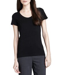 theory | Theory Juin 2 Short-Sleeve Tee, Black(Tシャツ/カットソー)