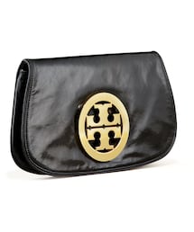 TORY BURCH | Tory Burch Leather Logo Clutch(クラッチバッグ)